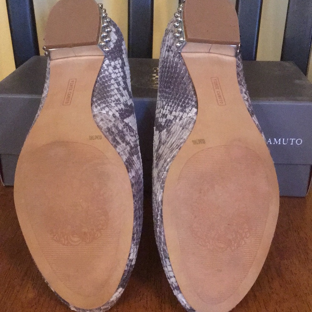 Snakeskin flat - Picture 3 of 5